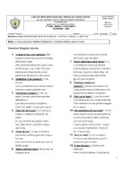 English Worksheet: idioms 