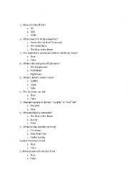 content quiz: Rise of the Guardians