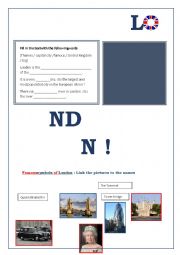 English Worksheet: London