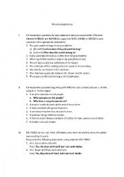 English Worksheet: present simple tense