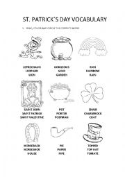 English Worksheet: Saint Patricks Day