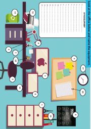 English Worksheet: Office equipment exercice