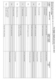 English Worksheet: simple past tense