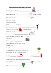 English Worksheet: reading