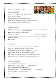 English Worksheet: Extra English - Episode 3 Hector has a date