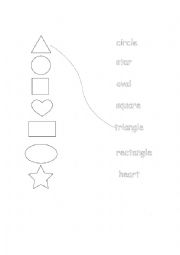 English Worksheet: Shapes