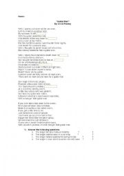 English Worksheet: Guitar man (By Elvis Presley)