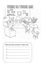 English Worksheet: furniture