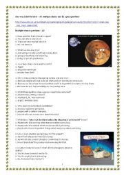 One way ticket to Mars - CEF A2/ B1