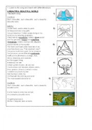 English Worksheet: The Earth
