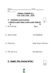 English Worksheet: Dialog Sheet