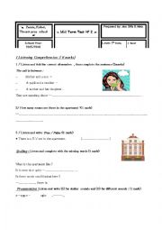 Listening comprehension for 7th form Tunisian pupils