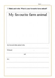 Favorite farm animals 