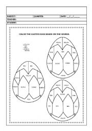 English Worksheet: Easter 