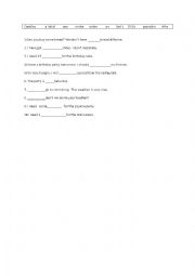 English Worksheet: running dictation 