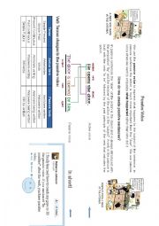 English Worksheet: Passive voice chart