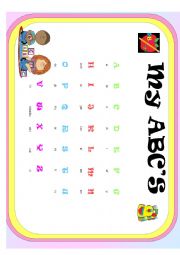 English Worksheet: ABCs