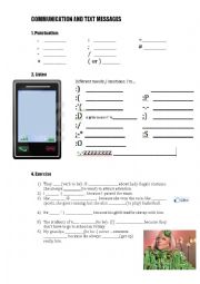 English Worksheet: emoticons and facebook