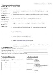 English Worksheet: Friends:Season 1 Episode 1