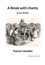 English Worksheet: a break with charity teachers booklet