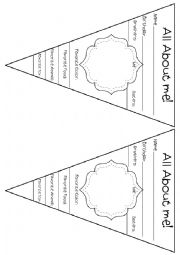 English Worksheet: BANNER NAME