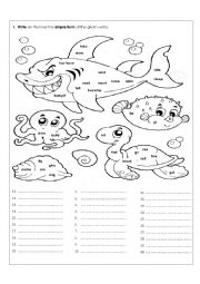 English Worksheet: past tense of verbs