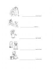 daily routines worksheet for kids