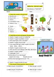 English Worksheet: Peppa Pig-Mr. Foxs Van:HAVE GOT