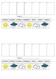 English Worksheet: Weather Week