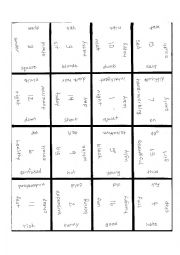 English Worksheet: Opposites Pair Puzzle