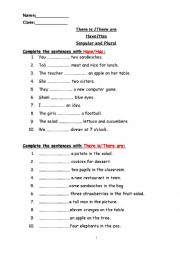 English Worksheet: Grammar Review- 5th grade