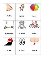 English Worksheet: first grade esl flashcards