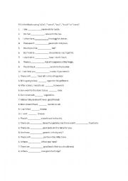 English Worksheet: SOME ANY