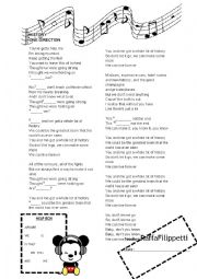 English Worksheet: History- One Direction