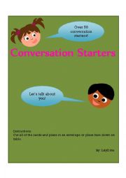 Fun Conversations starter