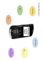 English Worksheet: Designing a cell phone