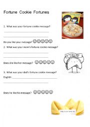  Fortune Cookie Messages 