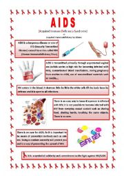 English Worksheet: AIDS