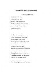 English Worksheet: long E digraph unit plan 