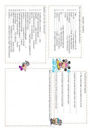 English Worksheet: PRESEnt Perfect , since, for, yet, already, just.