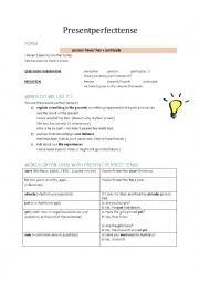 English Worksheet: Present Perfect Tense