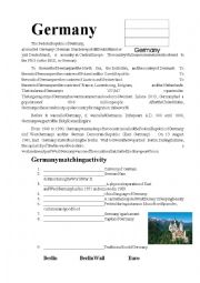 English Worksheet: Germany