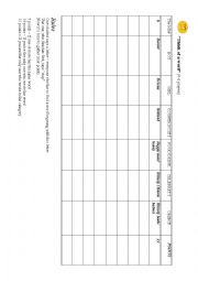 English Worksheet: Think of a letter