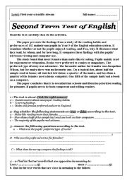 English Worksheet: conducting a survey