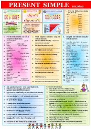 Gr - PRESENT SIMPLE Tense 3  Revision