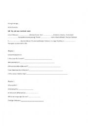 English Worksheet: Rio learning to fly