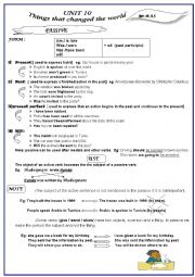 English Worksheet: THE PASSIVE