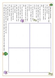 English Worksheet: Draw the four monsters - corrected