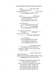 English Worksheet: Lesson plan