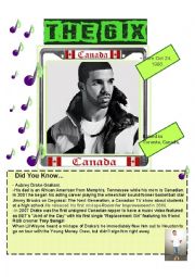 English Worksheet: Drake